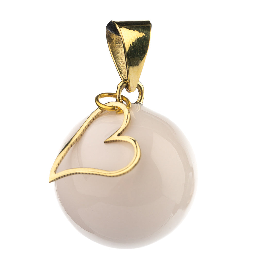 Bola with heart charm