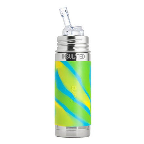 Pura ισοθερμικό 260 ml με καλαμάκι - aqua swirl
